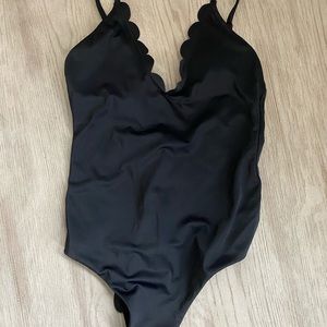 Black one piece